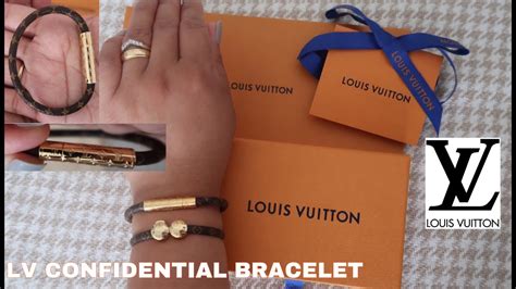 louis vuitton confidential bracelet price|Louis Vuitton damier bracelet.